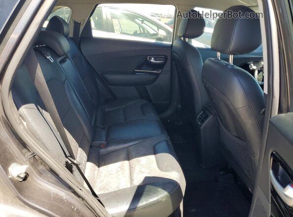 KNDCC3LC6J5149562 2018 KIA NIRO Gray Հետևի նստատեղերի տեսք