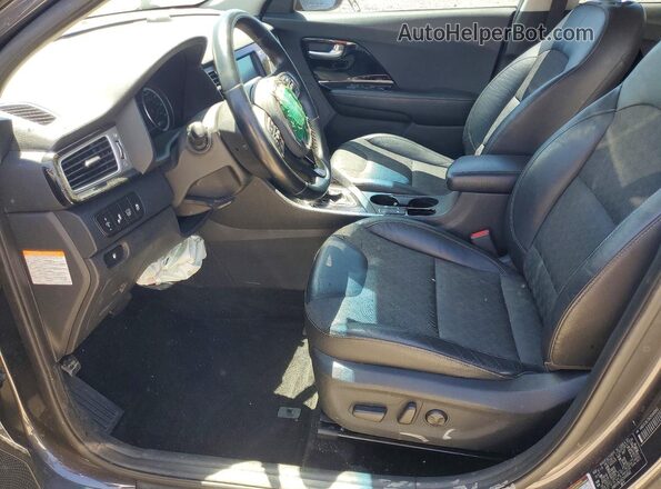 KNDCC3LC6J5149562 2018 KIA NIRO Gray Սալոնի դիմացի տեսք