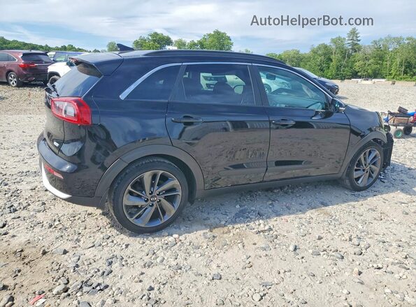 KNDCC3LC7H5056849 2017 KIA NIRO Black უკანა მარჯვენა