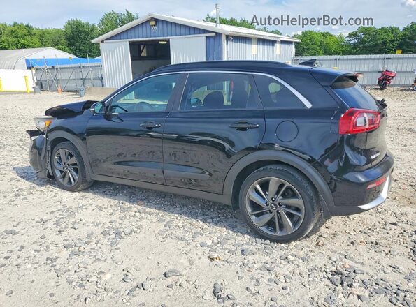 KNDCC3LC7H5056849 2017 KIA NIRO Black უკანა მარცხენა