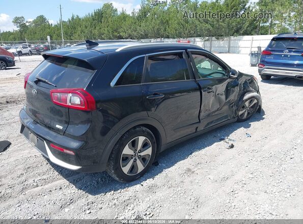 KNDCC3LC7J5129322 2018 KIA NIRO Black Tył prawy