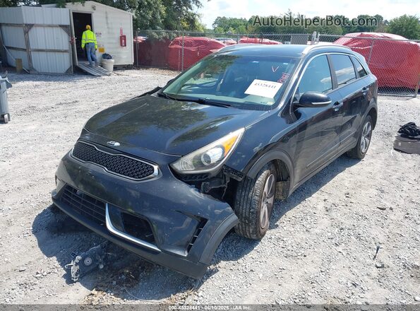 KNDCC3LC7J5129322 2018 KIA NIRO Black Przód lewy