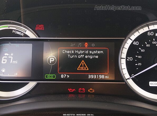KNDCC3LC8H5057461 2017 KIA NIRO Gray Հետևի նստատեղերի տեսք