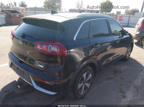 KNDCC3LC8H5057461 2017 KIA NIRO Gray Հետևի աջ