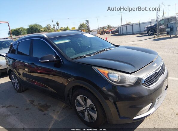KNDCC3LC8H5057461 2017 KIA NIRO Gray Սալոնի հետևի տեսք