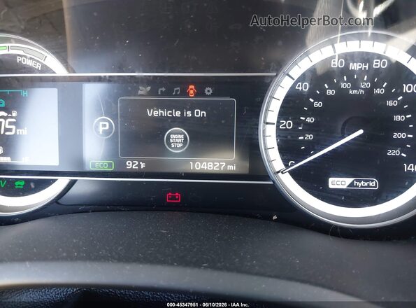 KNDCC3LC8H5092422 2017 KIA NIRO Black 