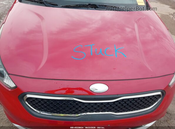 KNDCC3LC8J5153905 2018 KIA NIRO Красный Вид сзади