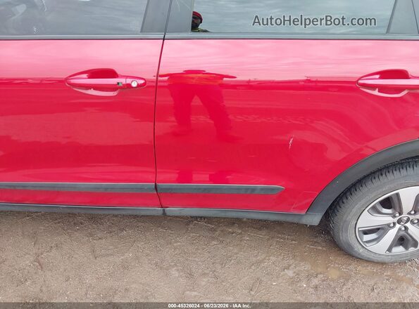 KNDCC3LC8J5153905 2018 KIA NIRO Красный Вид спереди