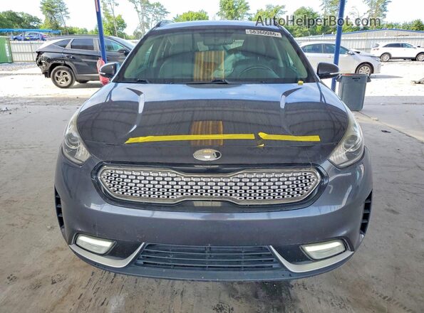KNDCC3LC9J5141195 2018 KIA NIRO Угольный Вид спереди