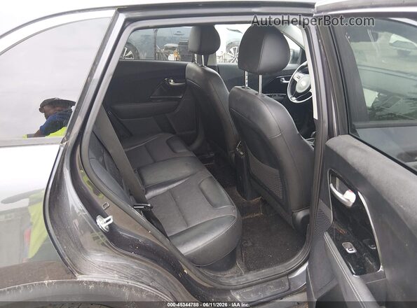 KNDCC3LC9J5152343 2018 KIA NIRO Gray VIN კოდის სტიკერის ხედი
