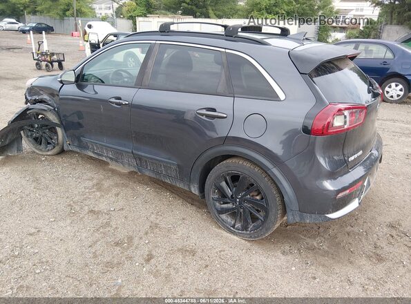 KNDCC3LC9J5152343 2018 KIA NIRO Gray უკანა მარცხენა
