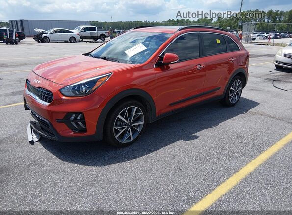 KNDCC3LC9N5502107 2022 KIA NIRO Orange Przód lewy