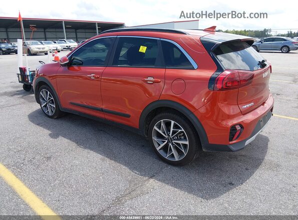 KNDCC3LC9N5502107 2022 KIA NIRO Orange Tył lewy