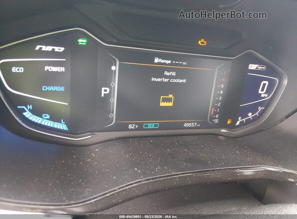 KNDCC3LC9N5502107 2022 KIA NIRO Orange Widok tylnych siedzeń