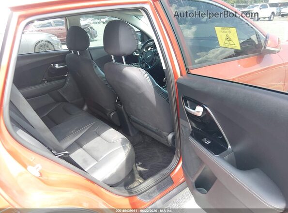 KNDCC3LC9N5502107 2022 KIA NIRO Orange Widok naklejki z numerem VIN