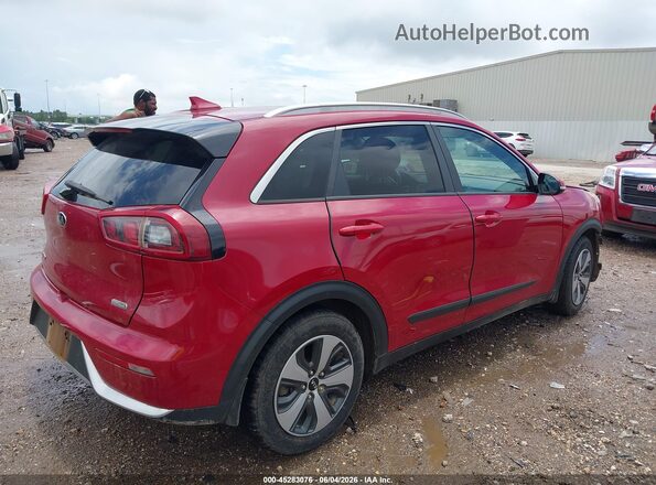 KNDCC3LCXH5053329 2017 KIA NIRO Red Tył prawy