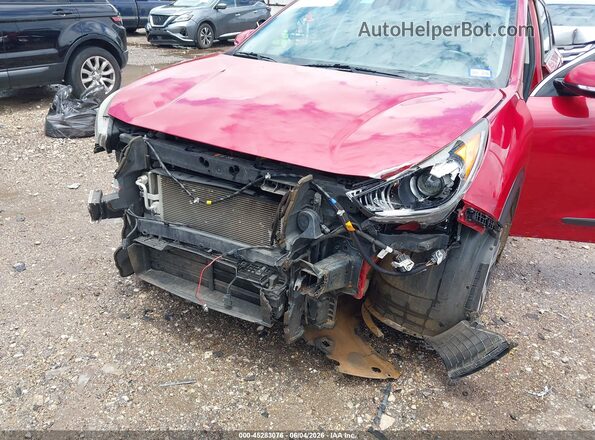 KNDCC3LCXH5053329 2017 KIA NIRO Red Widok z przodu
