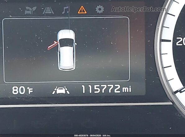 KNDCC3LCXH5053329 2017 KIA NIRO Red 