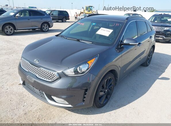 KNDCC3LCXK5275974 2019 KIA NIRO Gray Front left