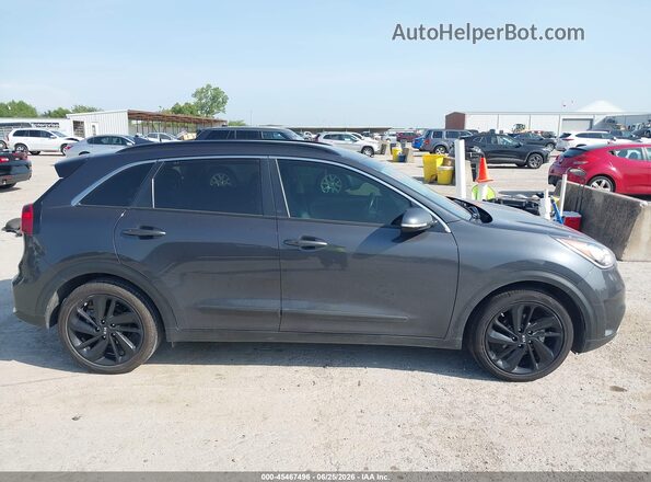 KNDCC3LCXK5275974 2019 KIA NIRO Gray Rear interior view