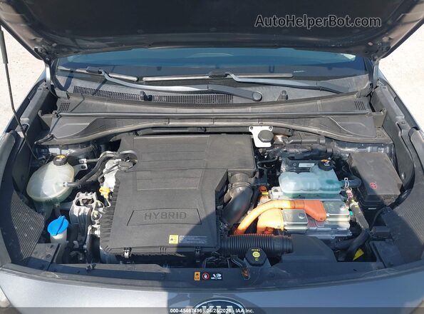 KNDCC3LCXK5275974 2019 KIA NIRO Gray Rear view
