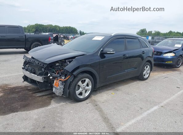 KNDCC3LD4J5138441 2018 KIA NIRO PLUG-IN HYBRID Black Front left