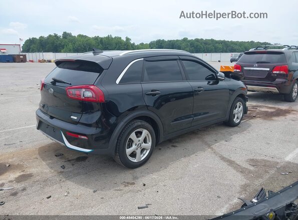 KNDCC3LD4J5138441 2018 KIA NIRO PLUG-IN HYBRID Black Rear right