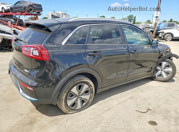 KNDCC3LD7J5160711 2018 KIA NIRO Black Trasero derecho