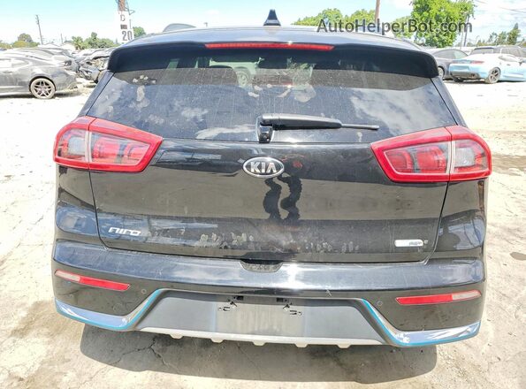 KNDCC3LD7J5160711 2018 KIA NIRO Black Vista trasera