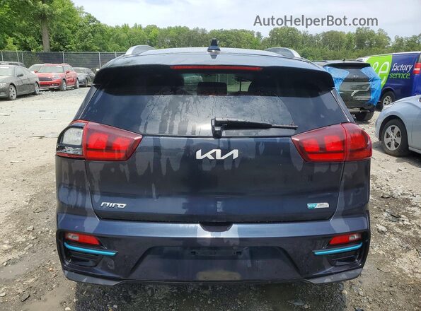 KNDCC3LG2N5160146 2022 KIA NIRO Blue Widok z tyłu