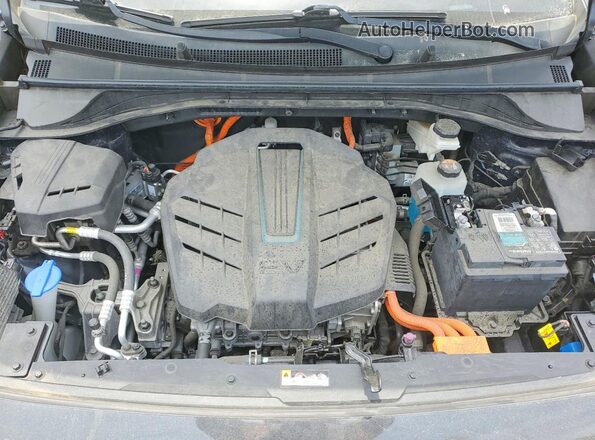 KNDCC3LG2N5160146 2022 KIA NIRO Blue Widok komory silnika