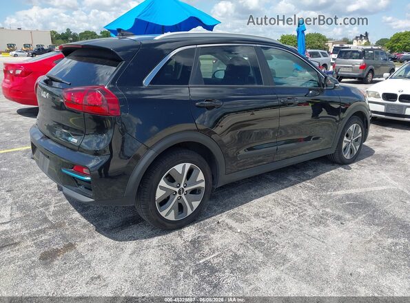 KNDCC3LG4N5158494 2022 KIA NIRO EV Black Հետևի աջ