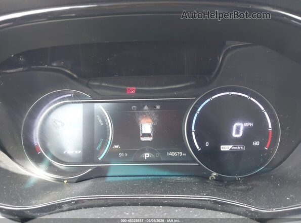 KNDCC3LG4N5158494 2022 KIA NIRO EV Black Հետևի նստատեղերի տեսք