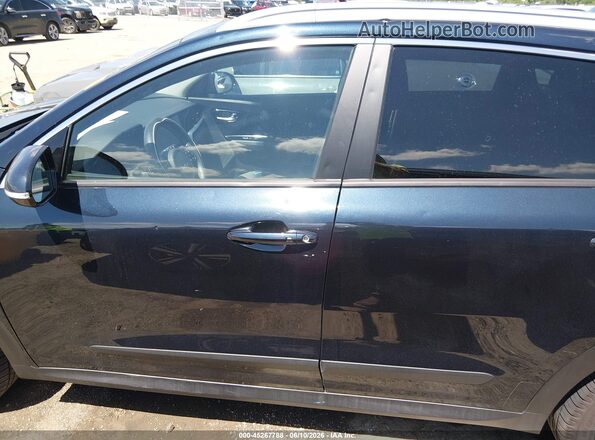 KNDCC3LG5N5142224 2022 KIA NIRO EV Black Սալոնի 360 աստիճան տեսք