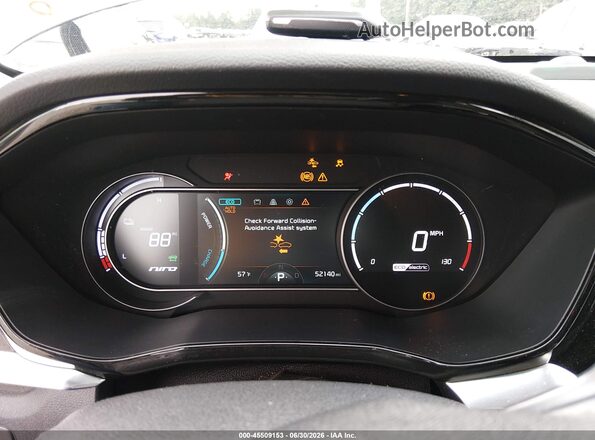 KNDCC3LGXL5047428 2020 KIA NIRO EV Gray Вид задніх сидінь