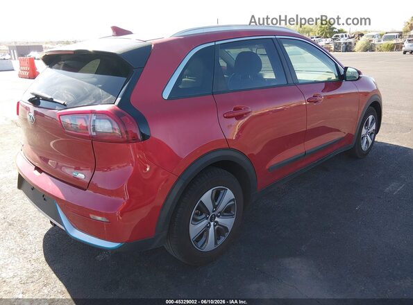 KNDCD3LD4K5304973 2019 KIA NIRO PLUG-IN HYBRID Красный Задняя правая четверть