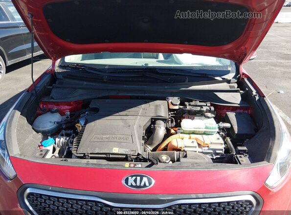 KNDCD3LD4K5304973 2019 KIA NIRO PLUG-IN HYBRID Красный Вид сзади