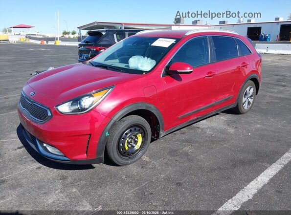 KNDCD3LD4K5304973 2019 KIA NIRO PLUG-IN HYBRID Красный Передняя левая четверть