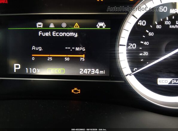 KNDCD3LD4K5304973 2019 KIA NIRO PLUG-IN HYBRID Красный 