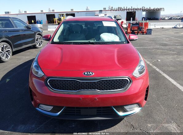 KNDCD3LD4K5304973 2019 KIA NIRO PLUG-IN HYBRID Красный Вид щитка приборов