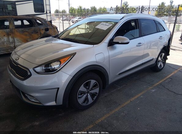 KNDCD3LD8J5139167 2018 KIA NIRO PLUG-IN HYBRID Silver Передня ліва чверть