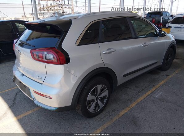 KNDCD3LD8J5139167 2018 KIA NIRO PLUG-IN HYBRID Silver Задня права чверть