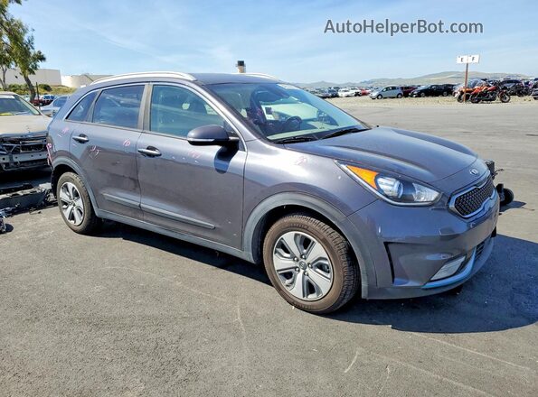 KNDCD3LD8K5331853 2019 KIA NIRO Gray Передня права чверть