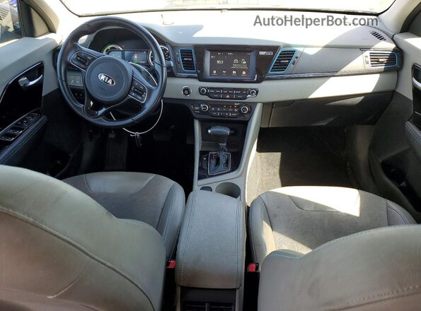 KNDCD3LD8K5331853 2019 KIA NIRO Gray Вид панелі приладів