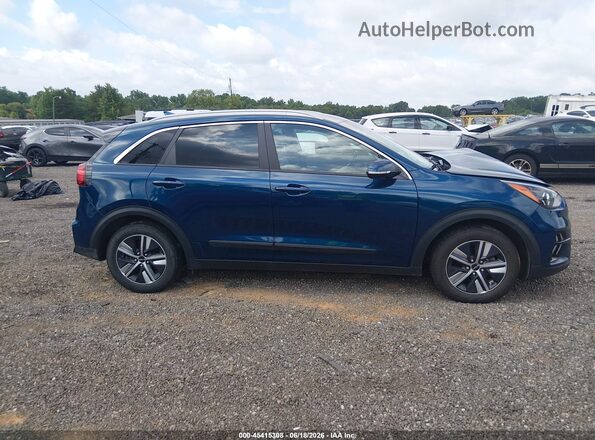 KNDCD3LDXN5532593 2022 KIA NIRO PLUG-IN HYBRID Teal უკანა სალონის ხედი