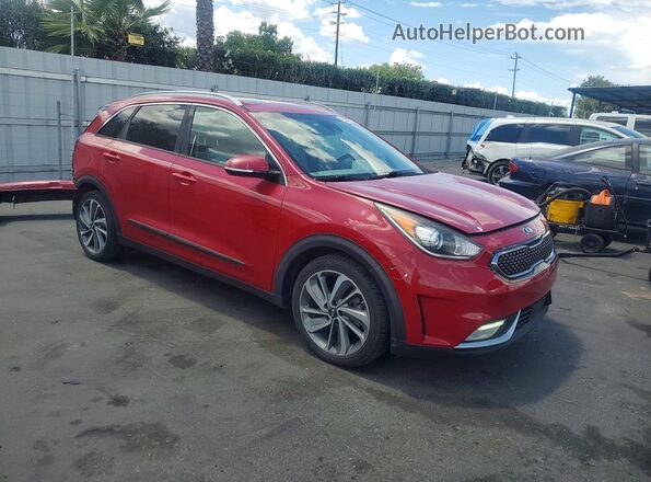 KNDCE3LC0H5057769 2017 KIA NIRO Red 