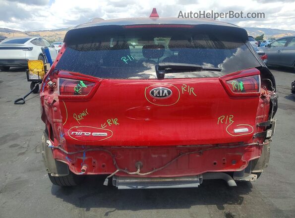 KNDCE3LC0H5057769 2017 KIA NIRO Red 