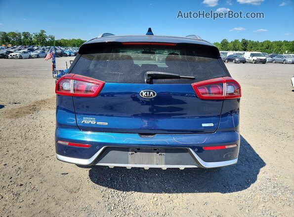 KNDCE3LC1H5070272 2017 KIA NIRO Синий Вид сзади