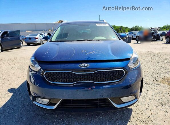 KNDCE3LC1H5070272 2017 KIA NIRO Синий Вид спереди