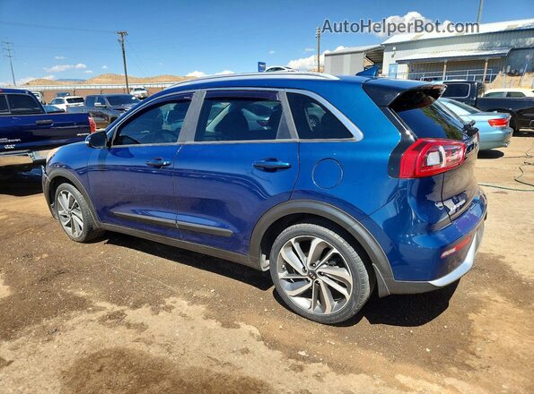 KNDCE3LC1J5124059 2018 KIA NIRO Blue უკანა მარცხენა